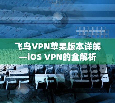 飞鸟VPN苹果版本详解—iOS VPN的全解析