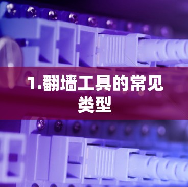 1.翻墙工具的常见类型