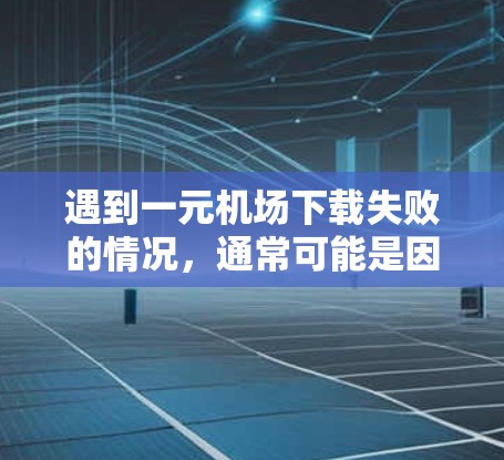 遇到一元机场下载失败的情况，通常可能是因为以下原因