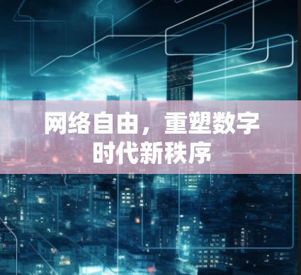 网络自由，重塑数字时代新秩序
