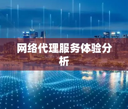 网络代理服务体验分析 网络代理服务体验分析