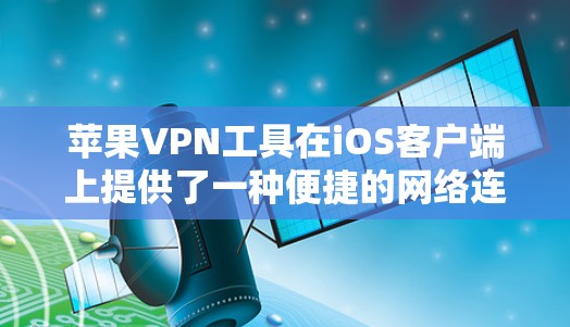苹果VPN工具在iOS客户端上提供了一种便捷的网络连接方式，尤其适合For-Profit用户。以下是苹果VPN工具在iOS客户端上的功能对比