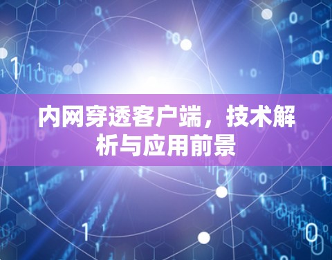 内网穿透客户端，技术解析与应用前景