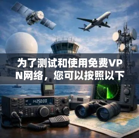 为了测试和使用免费VPN网络，您可以按照以下步骤操作